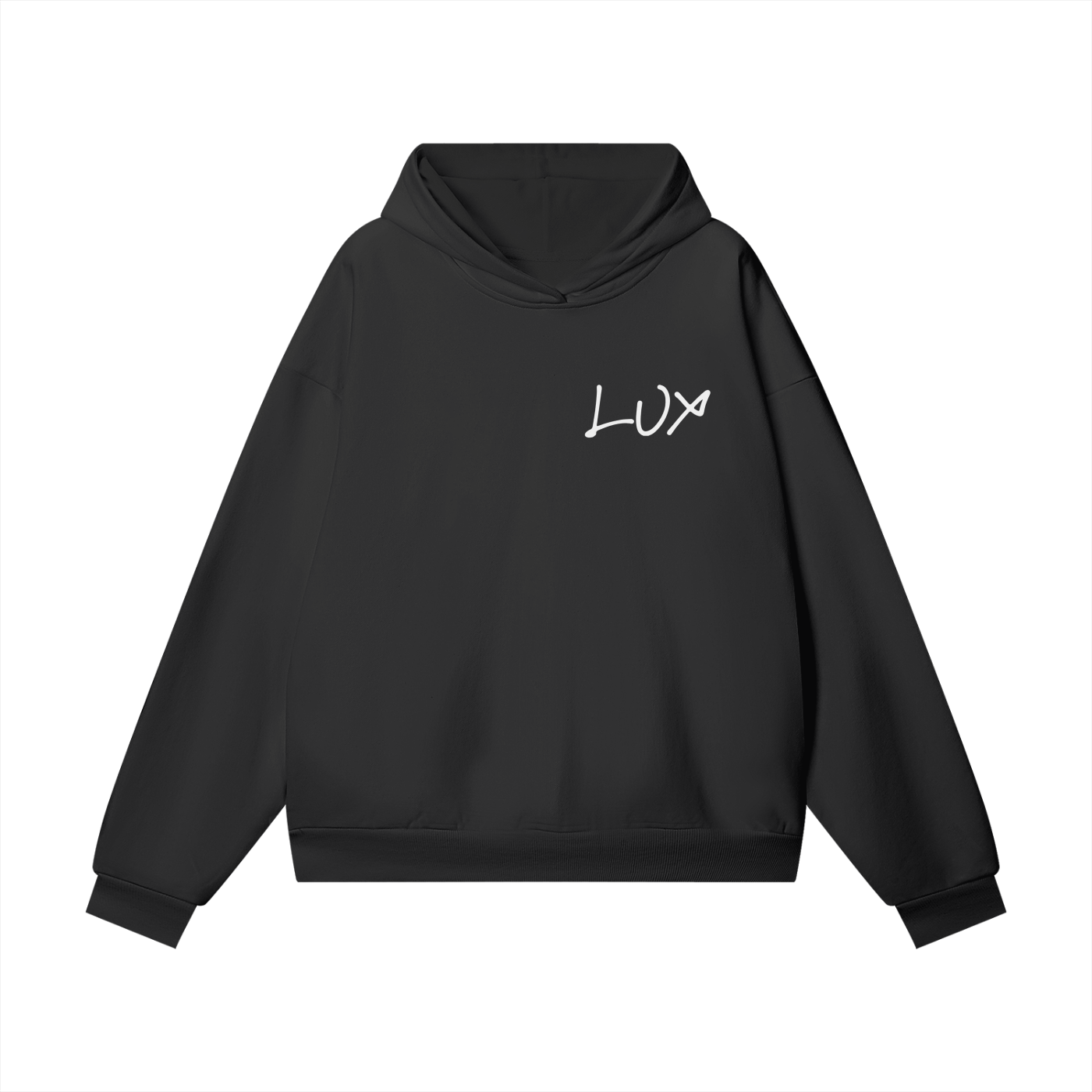 Oversize Heavyweight Hidden Pocket Fleece Hoodie - 460 GSM