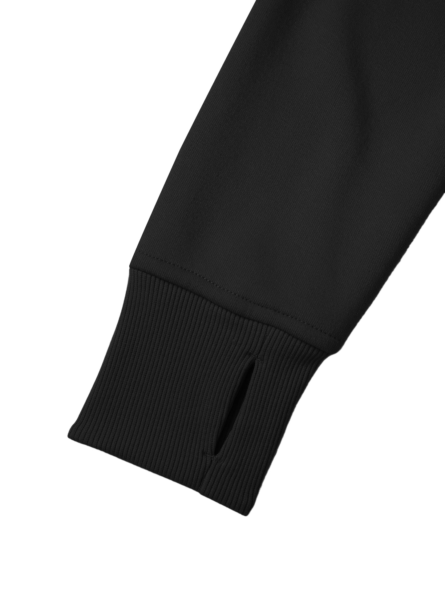 Cropped Zip-Through Hoodie