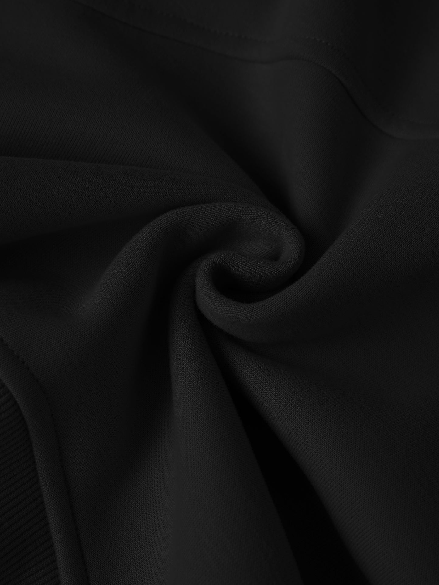Cropped Zip-Through Hoodie