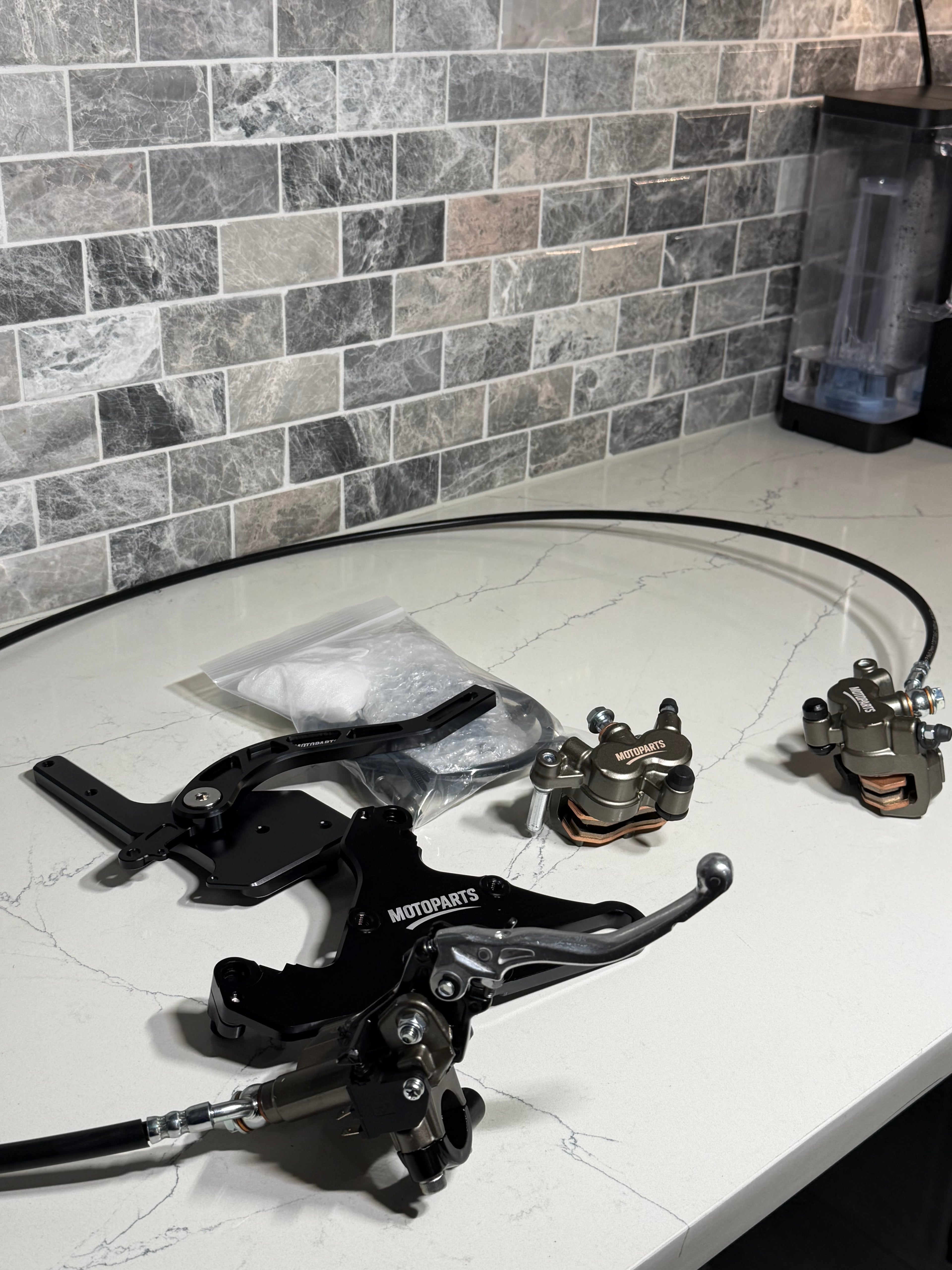 TUTTIO FOOTBRAKE & HANDBRAKE KIT