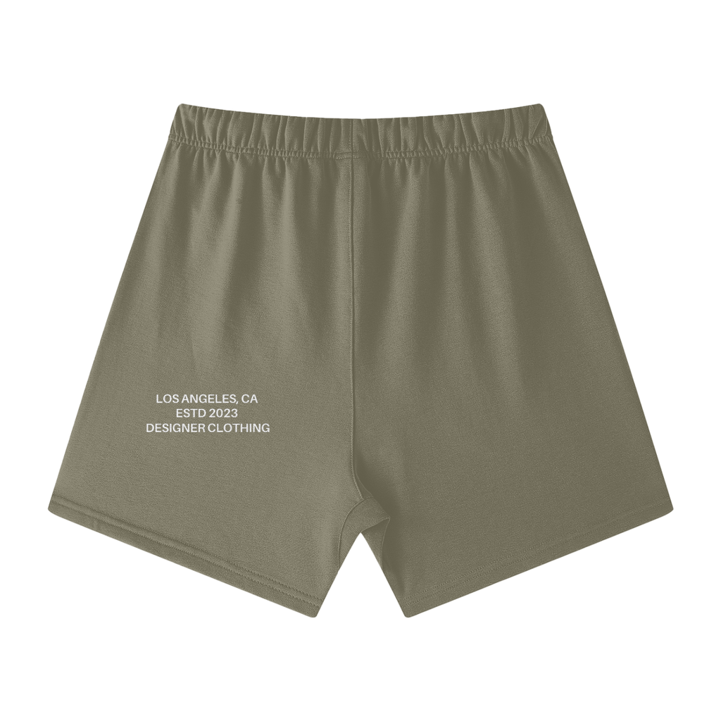 Heavyweight Earth Tone Loose Fit Shorts