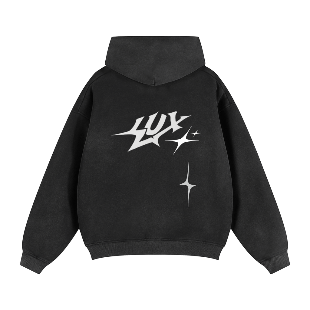 LUX-Sunfade Two-way Zipper Hoodie