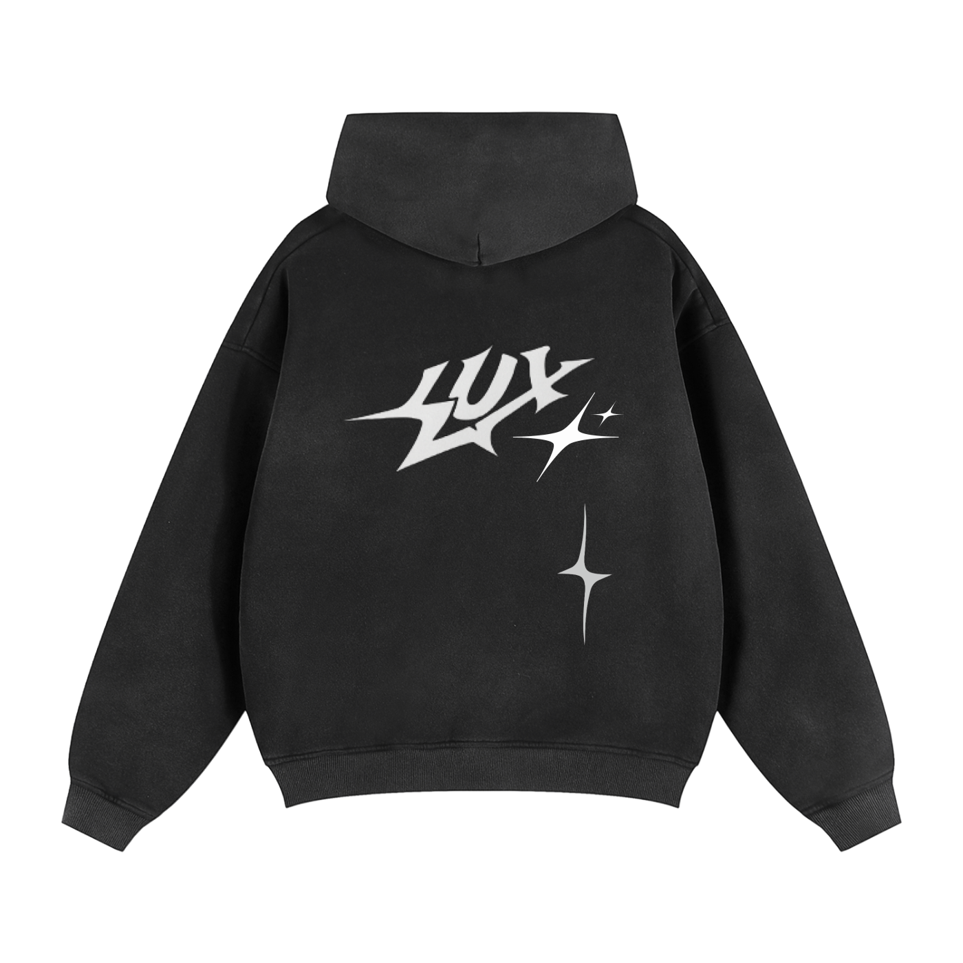 LUX-Sunfade Two-way Zipper Hoodie