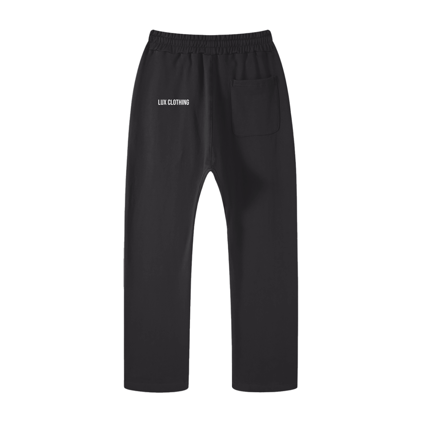 Solid Color Straight Leg Pants