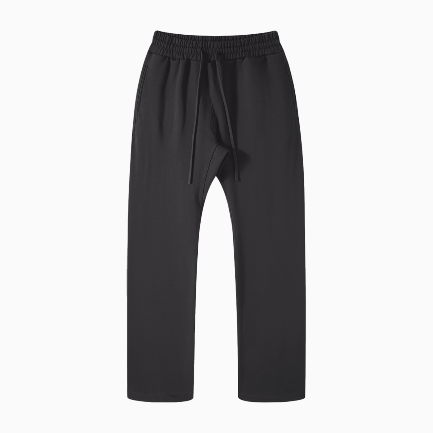 Solid Color Straight Leg Pants