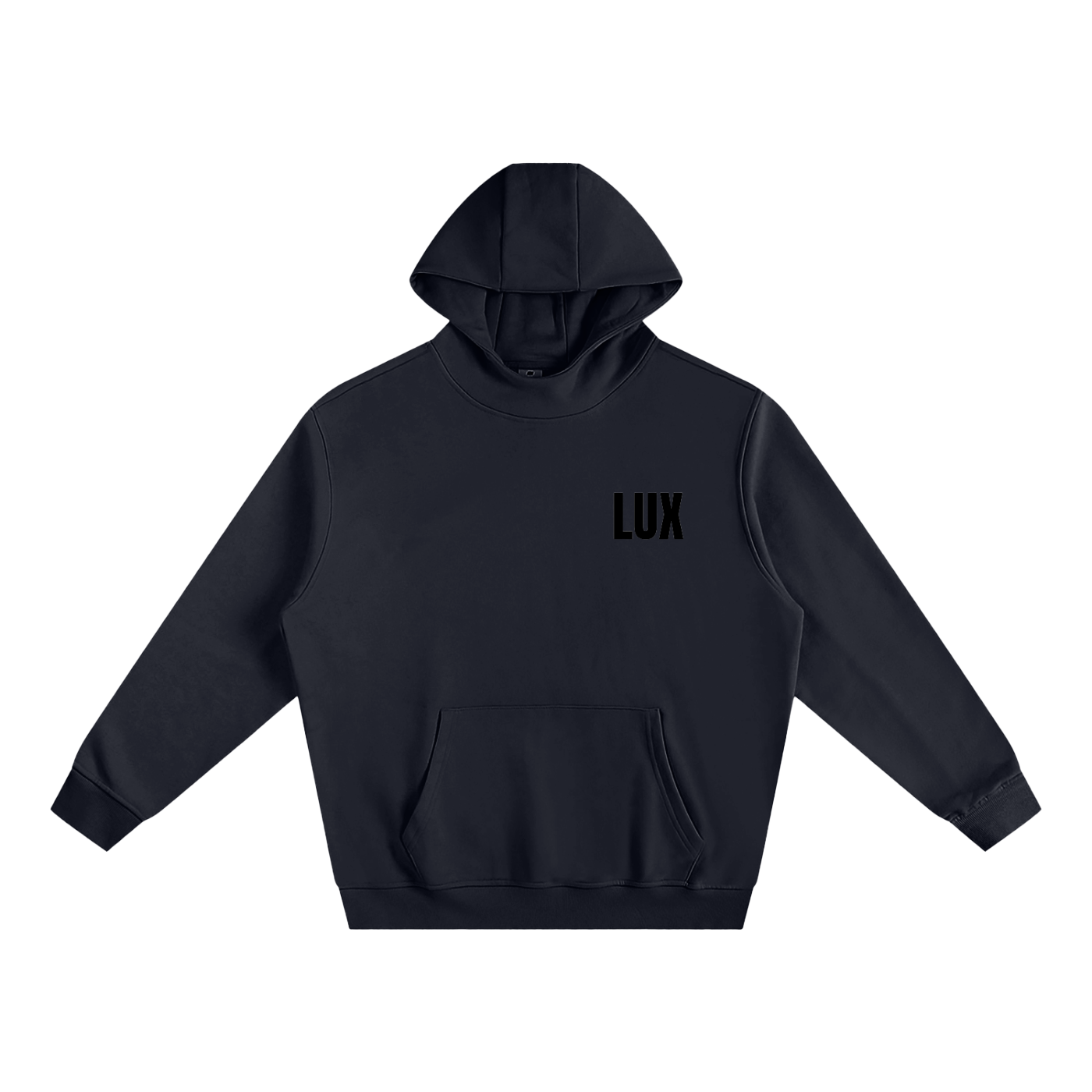 Fleeced High Neck Hoodie