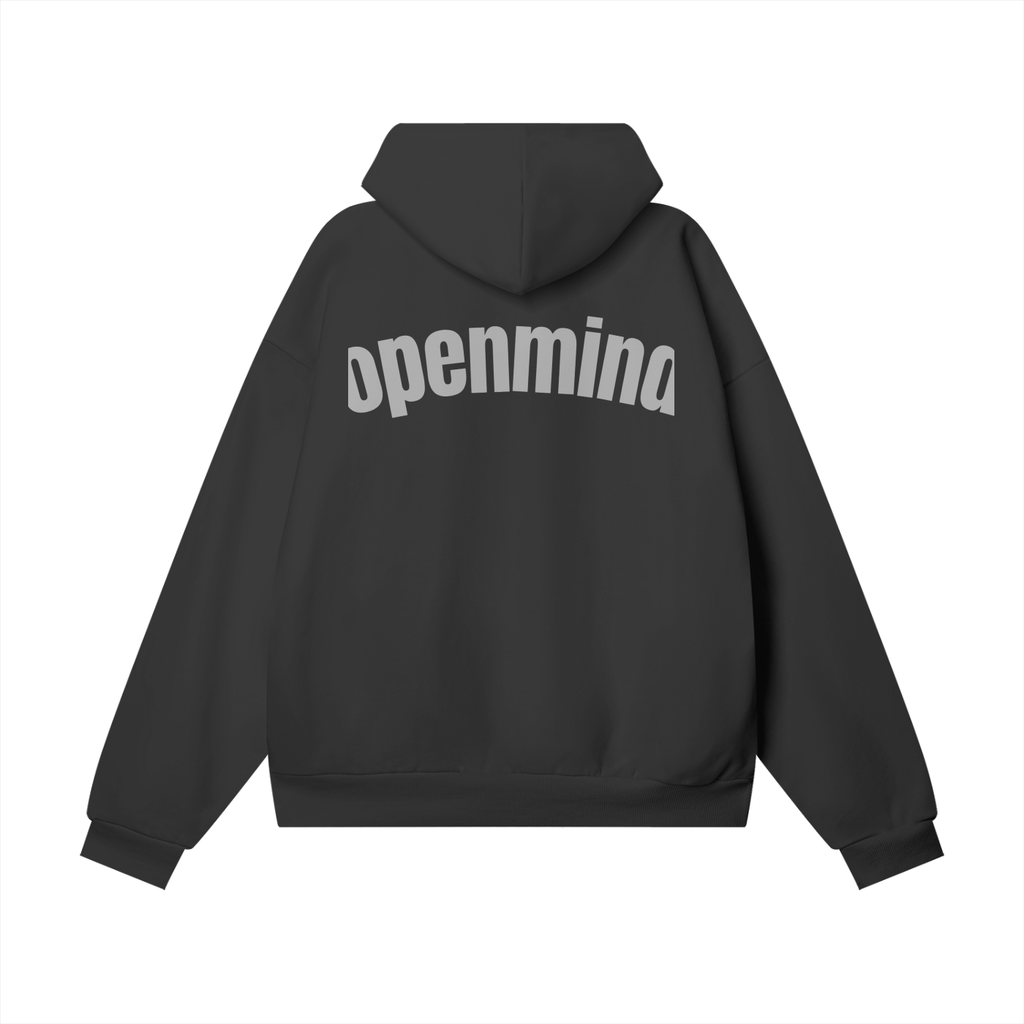 Oversize Heavyweight Hidden Pocket Fleece Hoodie - 460 GSM