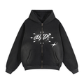 LUX-Sunfade Two-way Zipper Hoodie