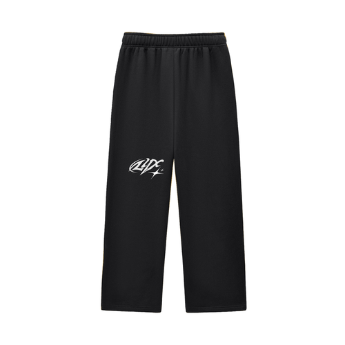 Contrast-Stitched Fleece Sweatpants