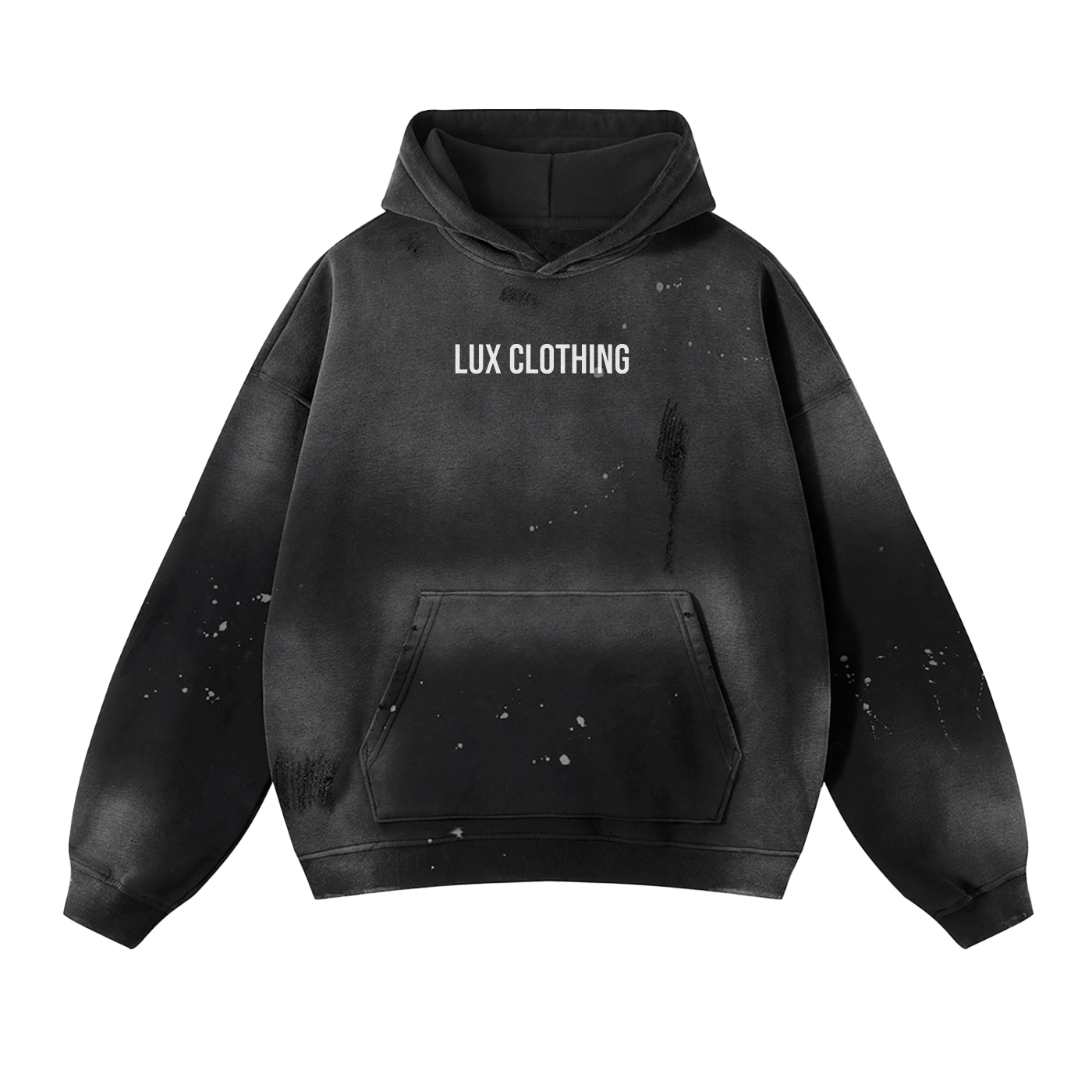 Lux-VintageWas FrayedHoodie