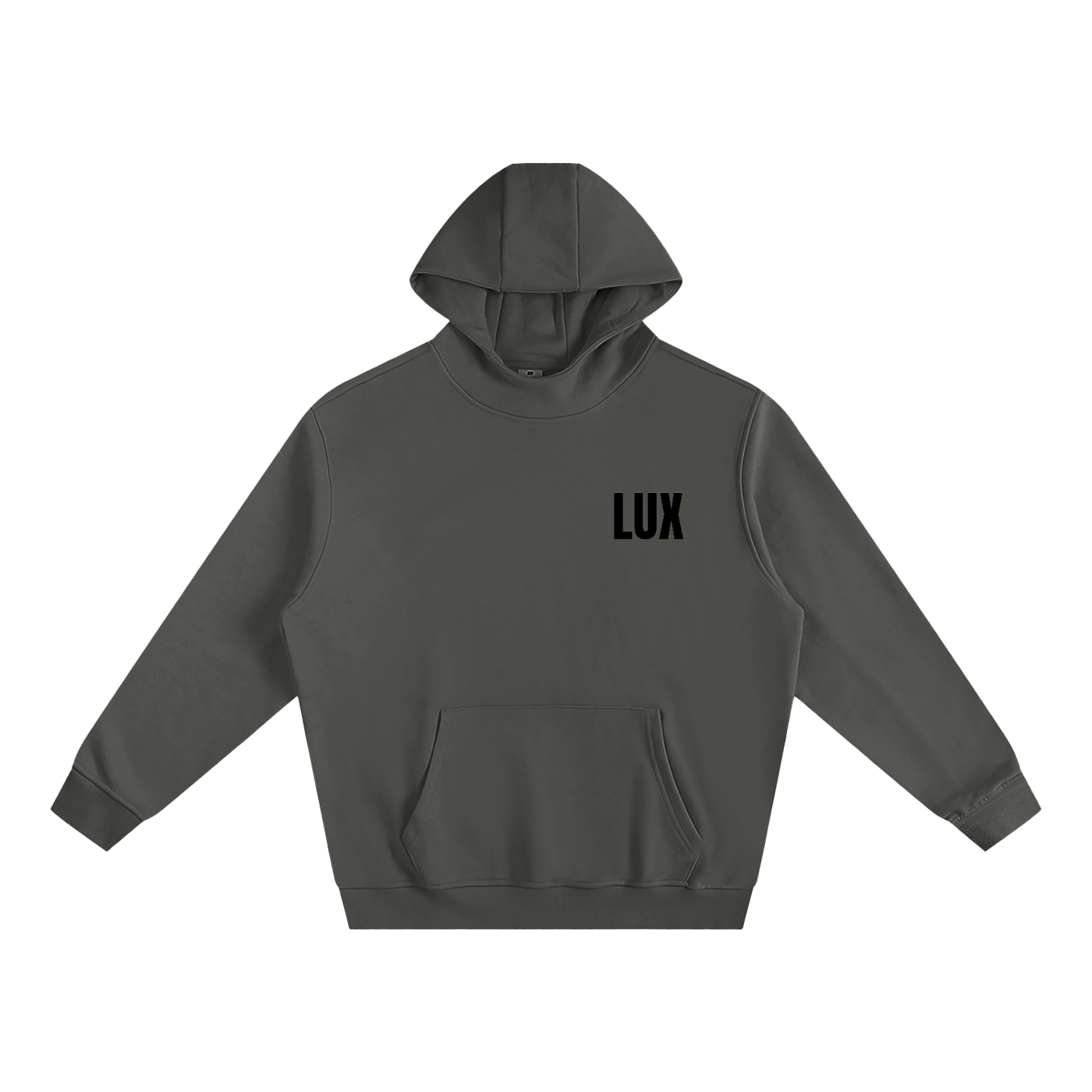 Fleeced High Neck Hoodie