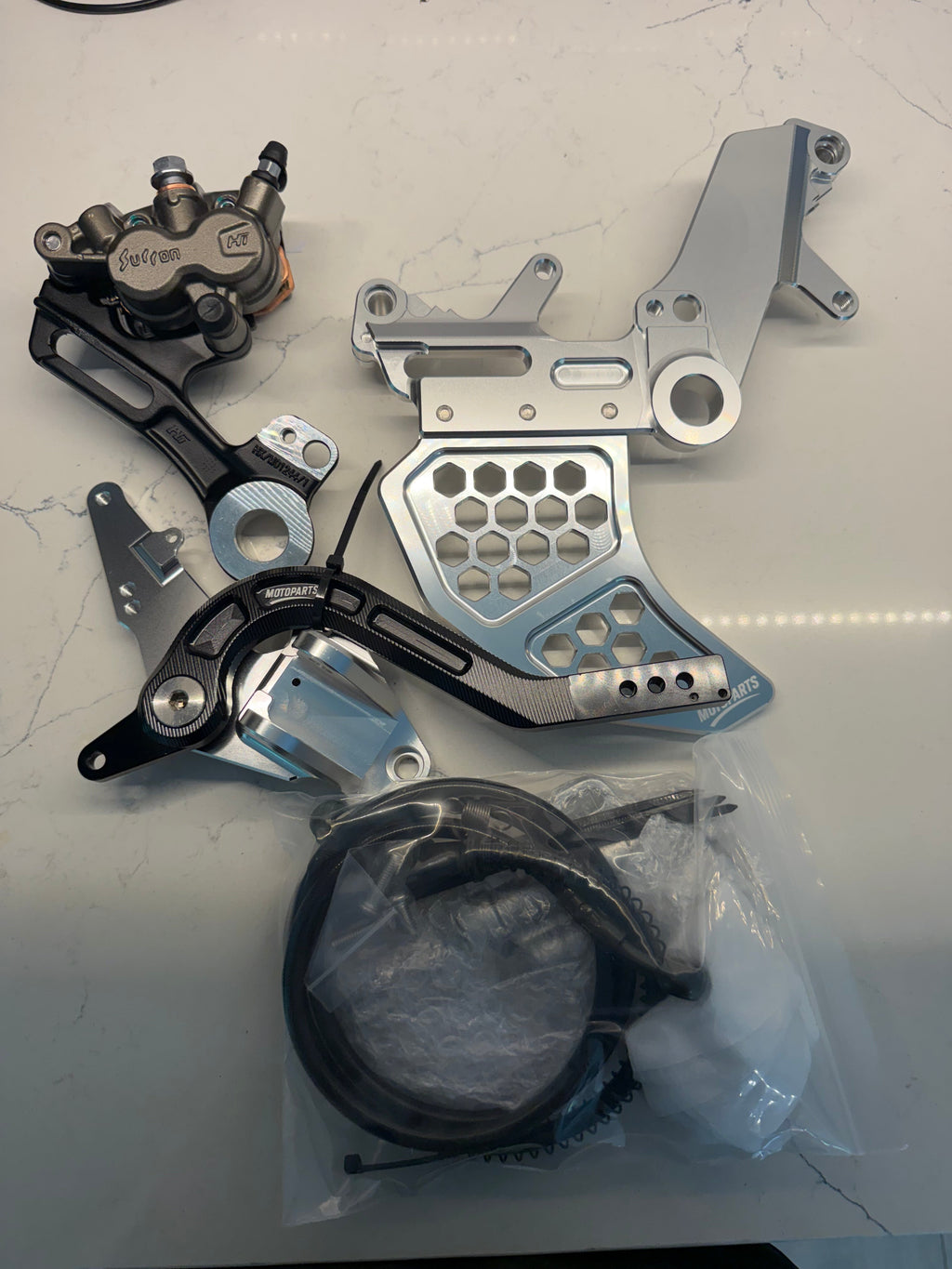 ultra bee footbrake kit with caliper