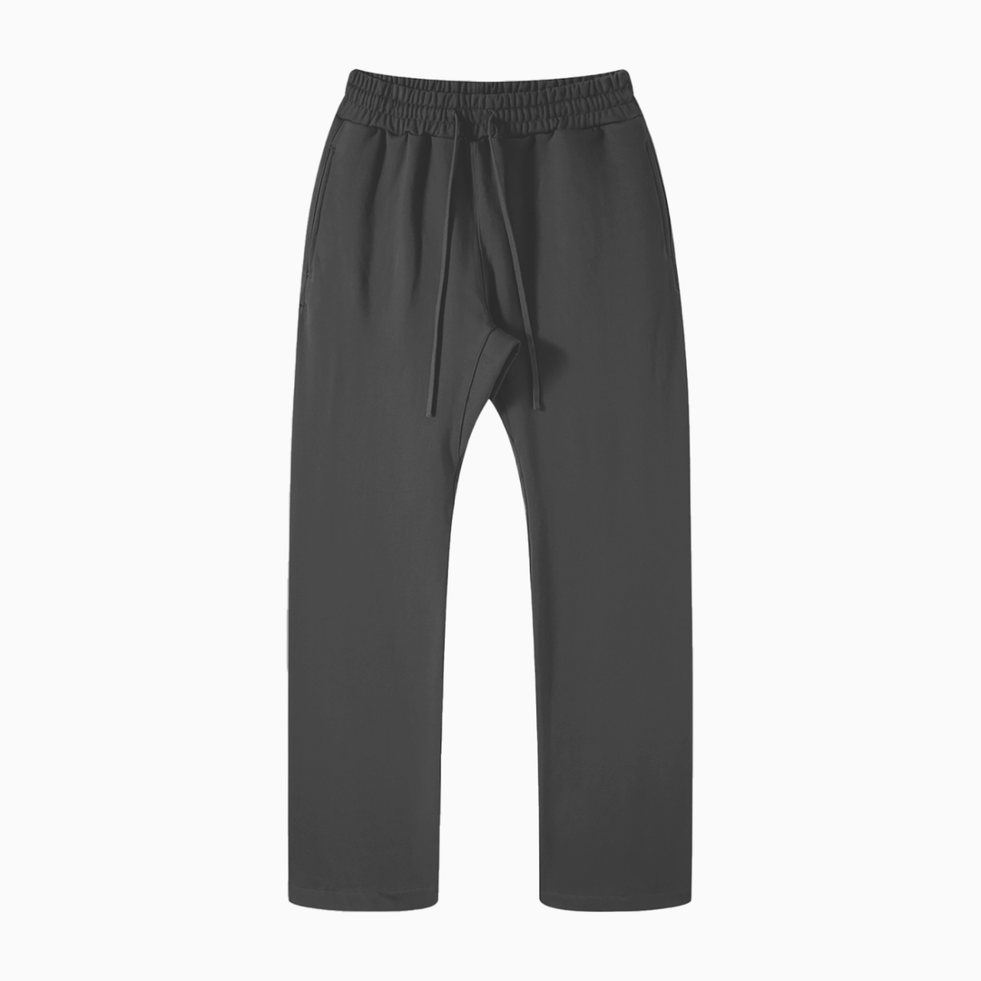 Solid Color Straight Leg Pants