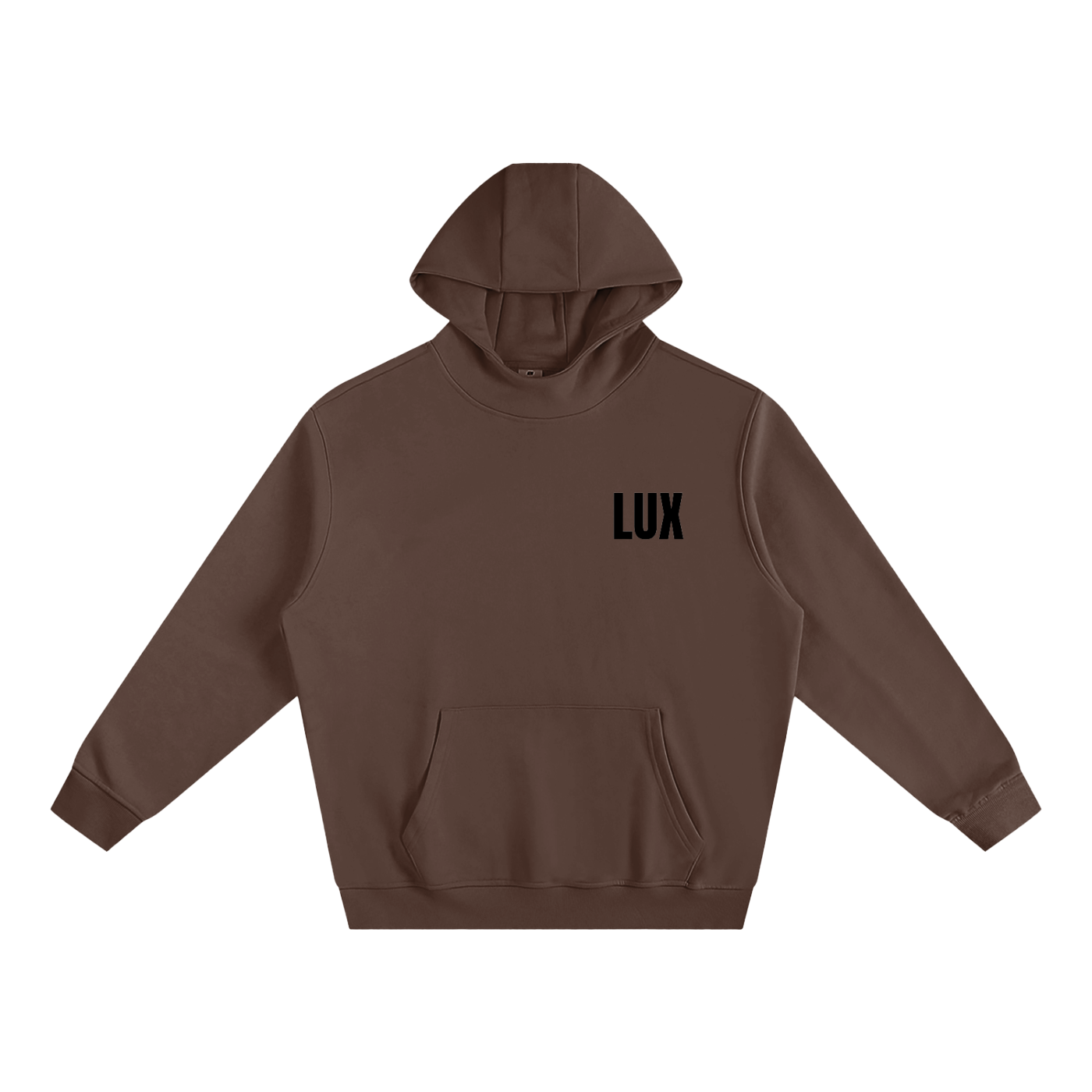 Fleeced High Neck Hoodie