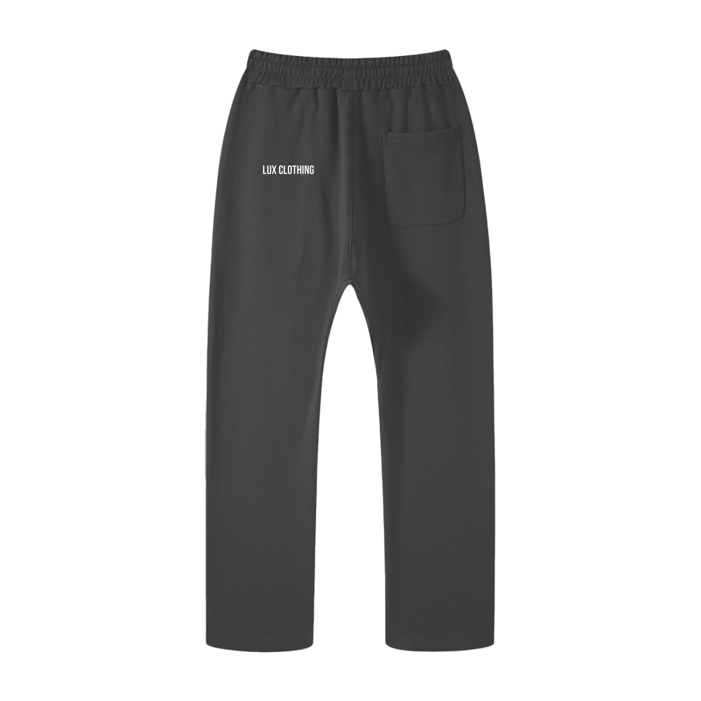 Solid Color Straight Leg Pants