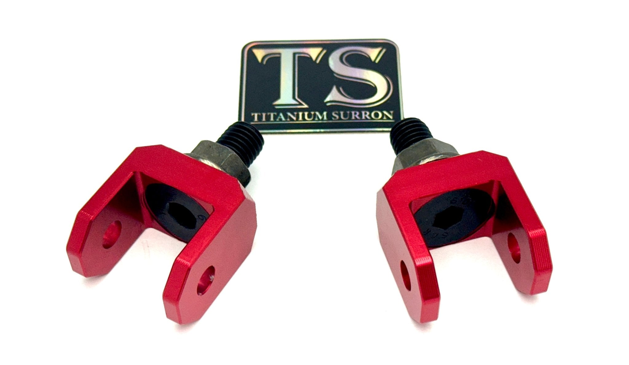 Footpeg Bracket Connectors in Solid Color for E-moto