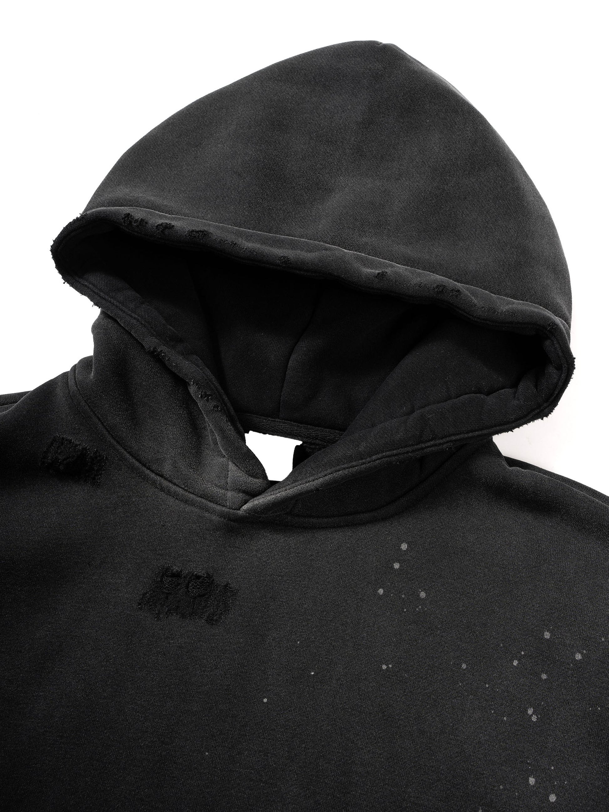 Lux-VintageWas FrayedHoodie
