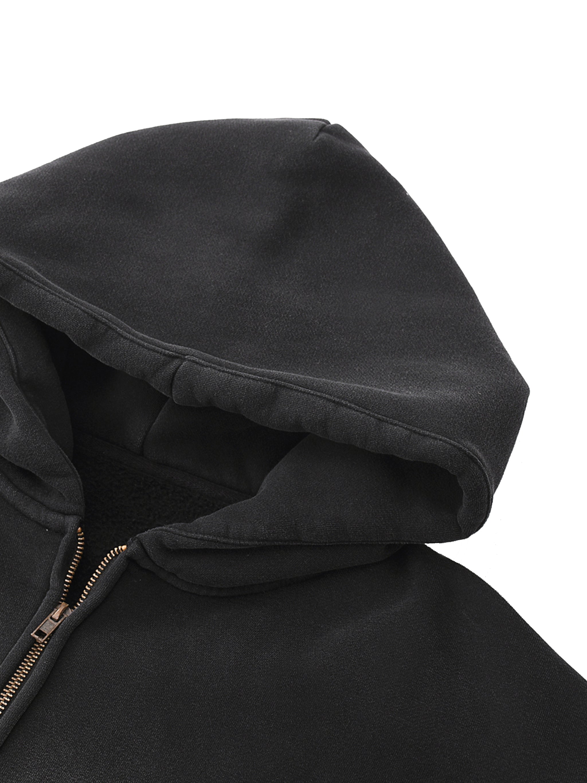 LUX-Sunfade Two-way Zipper Hoodie