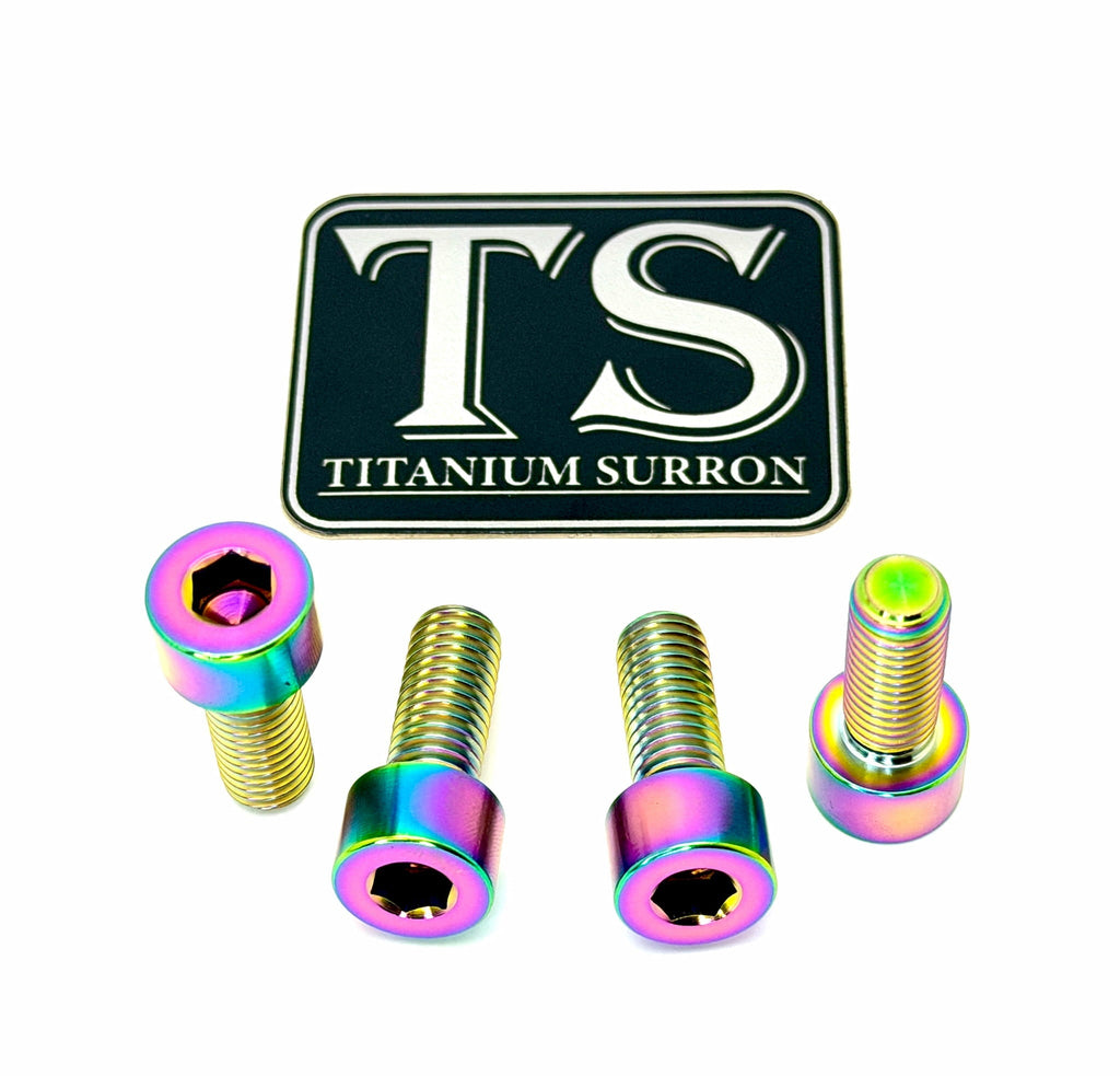 Titanium Axle Pinch Bolts for E-moto Forks