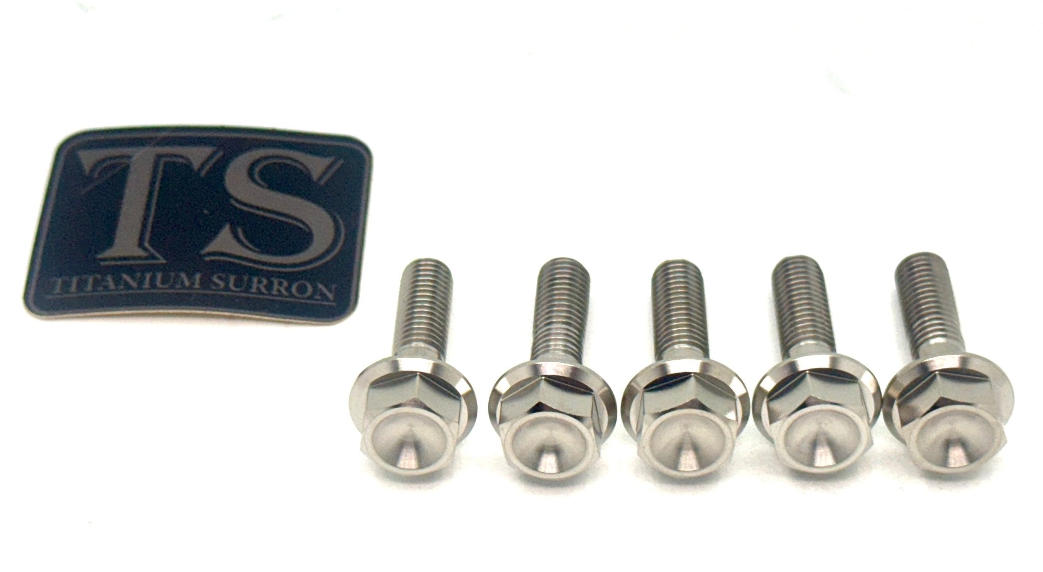 Titanium Rear Sprocket Bolts - E-Moto