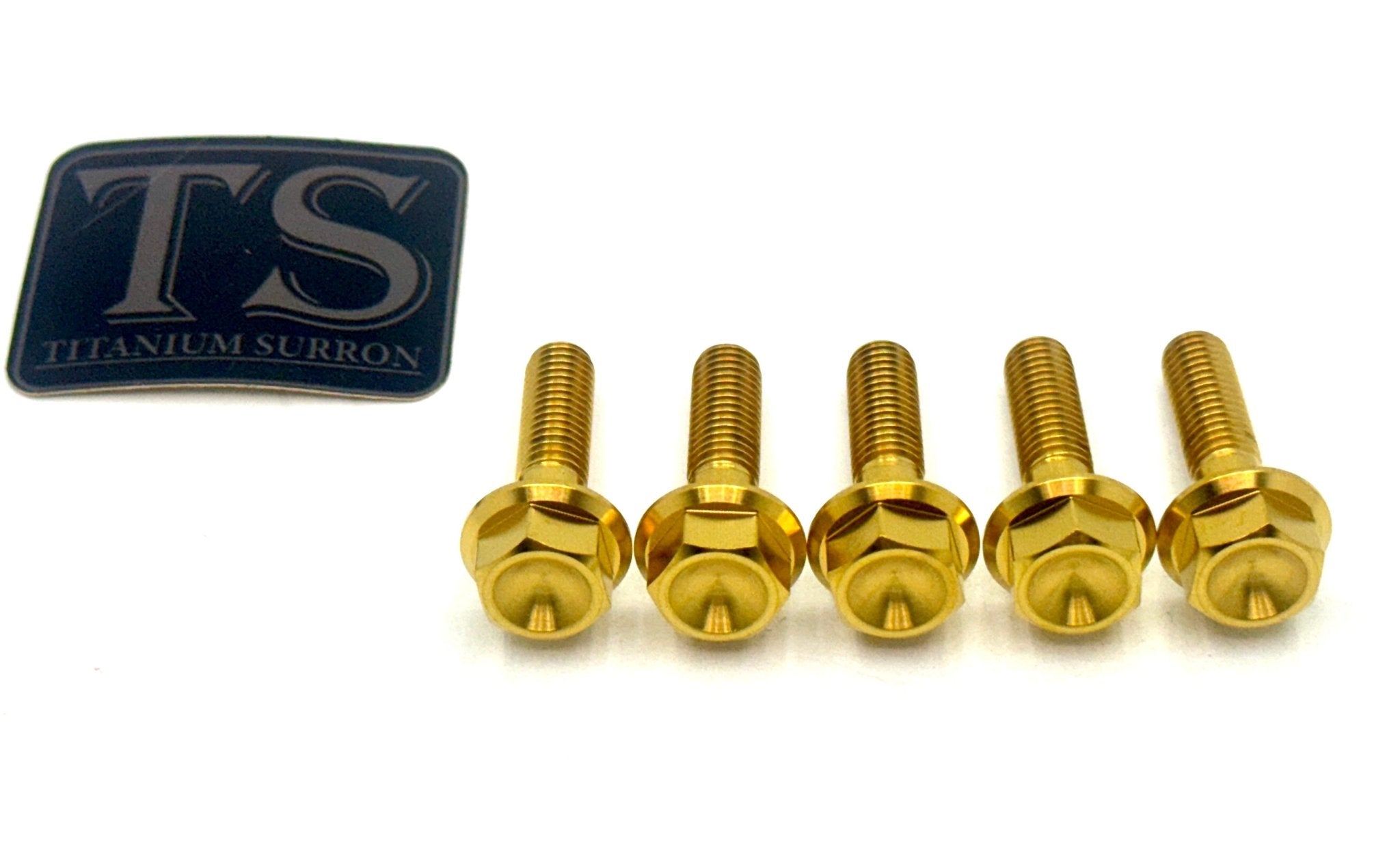 Titanium Rear Sprocket Bolts - E-Moto