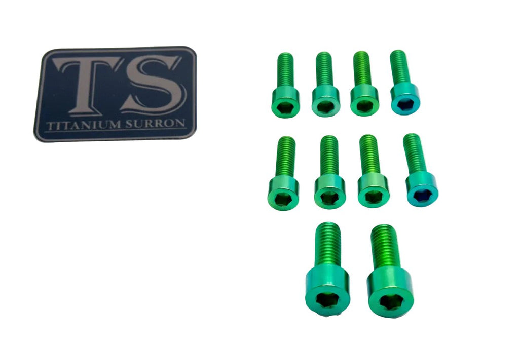 Titanium Stem/ Handlebar Mount Bolts - E-moto