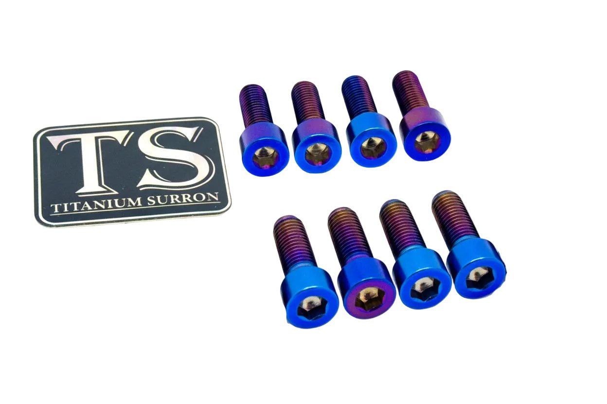 Titanium Stem/ Handlebar Mount Bolts - E-moto